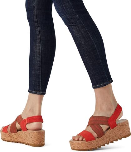 صندل نسائي من Sorel Cameron Flatform Slingback in Kuwait