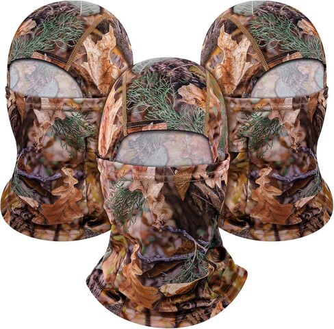 3 قطع من أقنعة الوجه بالاكلافا قناع الصيد أقنعة مموهة للرجال والنساء والكبار للصيد والألعاب العسكرية والمشي لمسافات طويلة والأنشطة الخارجية in Kuwait