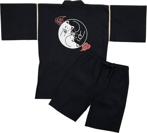 Edoten Japan Cool Summer 100% قطن Jimbe طباعة أصلية للرجال in Kuwait