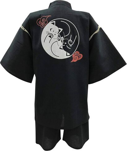 Edoten Japan Cool Summer 100% قطن Jimbe طباعة أصلية للرجال in Kuwait