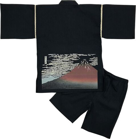 Edoten Japan Cool Summer 100% Cotton Jimbe Original Printing Mens in Kuwait