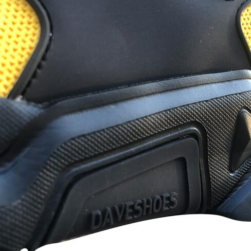 DAVESHOES Mamba 24 Mens Wide Walking Shoes Height Increasing Luxury Mech Sneakers with Latex Insoles Mens Platform Shoes Hiptop Black Running Sport Shoes Male in Saudi Arabia