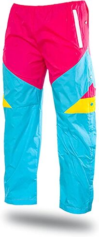 Funny Guy Mugs Tear Away Pull On Pants - Post-Surgery Snap Button Tearaway Elastic Waist Pants - Retro Windbreaker Pants in Kuwait