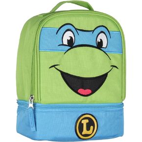 لانش بوكس مزدوج المقصورة بتصميم سلاحف النينجا تيناج موتانت تي تي اول تيرتلز (ليوناردو) in Kuwait