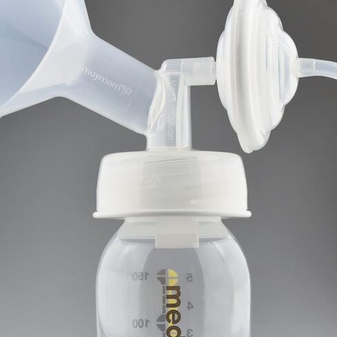 Maymom Baby Bottle Thread Changer or Converter; Compatible with Spectra S1 S2 Pumps Wide Mouth Flanges to use Medela, Ameda, Lifefactory, Dr. Brown Narrow Neck Bottles in Saudi Arabia