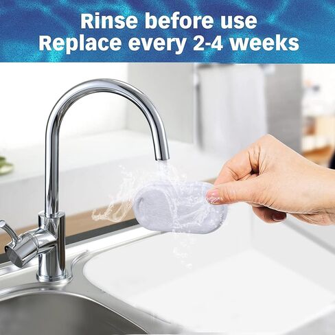 KuangBiao 10-Pack Filters Replacement, Compatible with Tomxcute 108oz/3.2L pet Fountain,for Petlibro 67oz/2L Stainless Steel cat Water Fountain with Sponges in Kuwait