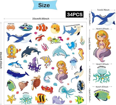 32Pcs Dinosaurs Window Stickers Window Clings Washable Reusable for Classroom Home Birthday Animals Party Supplies Decorations in Kuwait