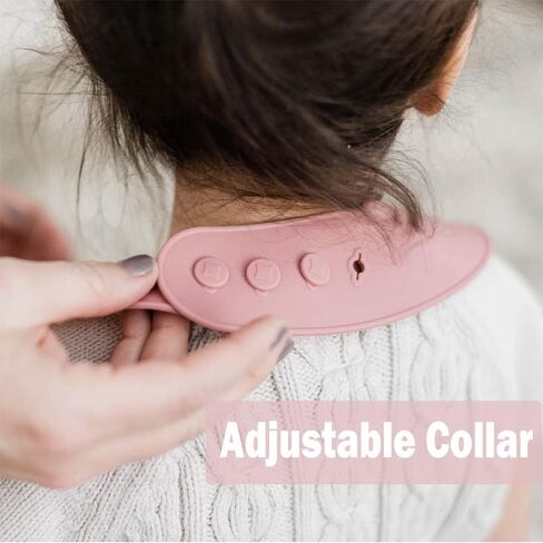 مجموعة تغذية الأطفال المكونة من 5 قطع من أطباق العشاء وأدوات المائدة المصنوعة من السيليكون، أوعية فطام الأطفال من سانتي آند مي مع شفط ومرايل سيليكون وملعقة وشوكة وأكواب للأطفال الصغار (وردي داكن) in Kuwait