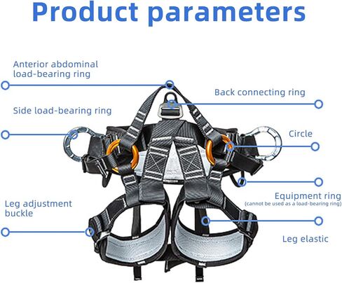 WMLBK Tree Climbing Spikes 1 Pair Alloy Steel Pole Climbing Spurs Tool 2 Adjustable Gears Climbing Set Cow Leather Straps with Non-Slip Pedal For Climbers, Logging, Hunting Observation & Fruit Picking in Kuwait