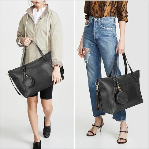 Minsong Fashion Leather Diaper Backpack Purse for Women, Mommy Bag for Baby Boys Girls with Changing Pad Stroller Straps in Kuwait
