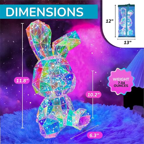 In His Name LED Unicorn Night Light for Girls & Kids - Colorful Magical Lamp for Girls Room - Premium Bedside Lamp & Cute Night Light for Toddlers - Unique Teen Display Gifts Spring Summer Decor in Saudi Arabia