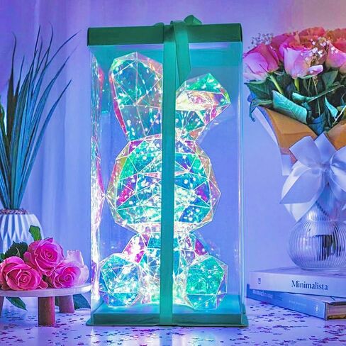 In His Name LED Unicorn Night Light for Girls & Kids - Colorful Magical Lamp for Girls Room - Premium Bedside Lamp & Cute Night Light for Toddlers - Unique Teen Display Gifts Spring Summer Decor in Saudi Arabia