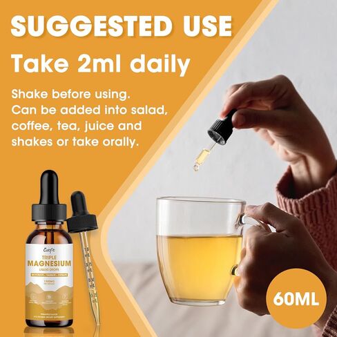 المغنيسيوم السائل مع توريت المغنيسيوم، جليسينات وسيترات، مركب المغنيسيوم الثلاثي مع البوتاسيوم، الفوسفوليبيد، أوميغا 3 للطاقة والنوم وصحة العظام، خالي من السكر، نكهة الأناناس، 2 أونصة سائلة in Kuwait