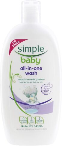 Simple Baby All in One Wash 300ml in Kuwait
