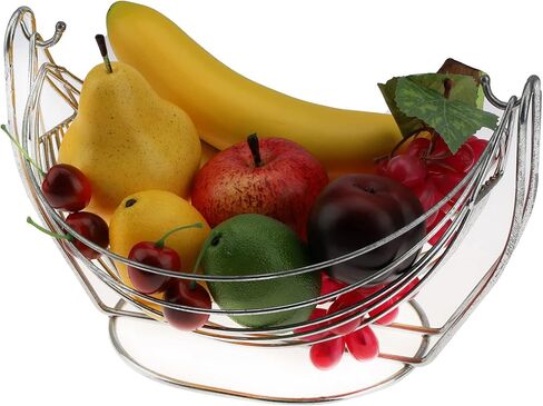 Gresorth Artificial Lifelike Apple Brin Banana Grape Lemon Pear Fake Fruit Toy Home Christmas Party Decoration - 8 Fruits in Saudi Arabia