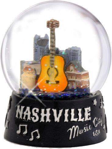 Nashville Snow Globe, Music City USA 65mm Snow Globes, Tennessee Gift Collection in Saudi Arabia