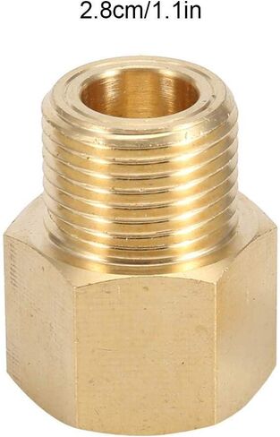 محول خزان اسطوانة ثاني أكسيد الكربون W21.8 إلى CGA320 لخزان حوض السمك، 1.1 بوصة in Kuwait