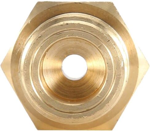 محول خزان اسطوانة ثاني أكسيد الكربون W21.8 إلى CGA320 لخزان حوض السمك، 1.1 بوصة in Kuwait