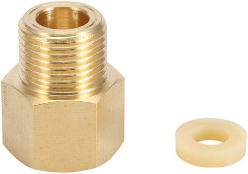 محول خزان اسطوانة ثاني أكسيد الكربون W21.8 إلى CGA320 لخزان حوض السمك، 1.1 بوصة in Kuwait