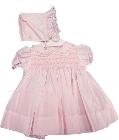 Petit Ami Girls Smocked Dress with Panty in Saudi Arabia