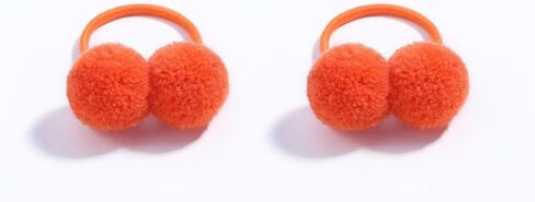 Baby Hair Ties for Girls, Soft Hair Bands Small Ball Ponytail Holders Pom Pom Hair Accessories for Baby Infants Toddlers Little Girls (yellow) in Saudi Arabia