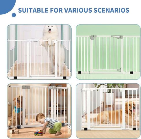 ملحقات تقوية مرساة تثبيت الأرضية من Yohong Baby Gate، حماية أقدام داعمة لبوابة الحيوانات الأليفة، مجموعة من 4 قطع، تصميم بسمك 0.78 بوصة، اختيار جيد لتعزيز بوابة الكلاب in Kuwait