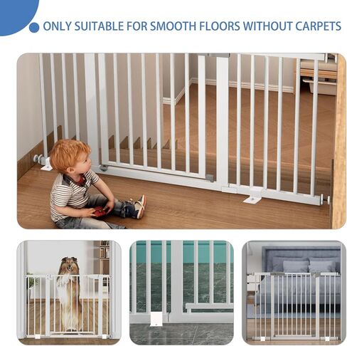 Yohong Baby Gate Floor Anchor Stabilizer Reinforcement Accessories, Support Feet Protecter for Pet Gate, Set of 4 Pcs, Design for 0.78 inches Thickness, Good Choice for Reinforcing Dog Gate in Saudi Arabia