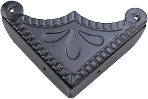 Risbay 20Pcs Corner Guard,Corner Protectors Metal Black Box Corners Decorative,Desk Case Edge Cover Safety Guard Furniture Corner Bumpers 56mm x 56mm x12mm in Kuwait