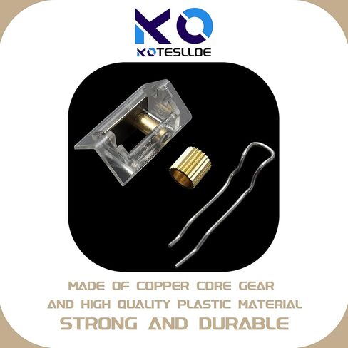 مجموعة اقفال اسلاك الستائر الرومانية من كوتسلو مكونة من قطعتين من اقفال الاسلاك العمياء والامالة للستائر الفينيسية مقاس 1 انش، قفل امان للحبل العمياء يحمل ما يصل الى 3 اسلاك ومكونات ستائر النوافذ in Kuwait