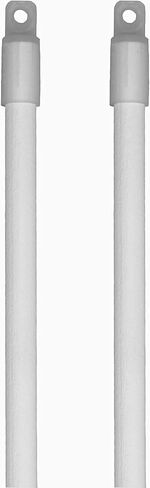 عبوتان - عصا بديلة لعصا الإمالة العمياء المصنوعة من الخشب الأبيض الثلجي - متوفرة بمقاسات 12 بوصة - 24 بوصة - 30 بوصة - 36 بوصة - 48 بوصة (30 بوصة) - "يتضمن خطاف صغير in Kuwait