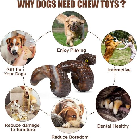 ألعاب مضغ الكلاب للمضغين العدوانيين: ألعاب الكلاب غير القابلة للتدمير للمضغين العدوانيين، ألعاب الكلاب القوية بنكهة لحم الخنزير المقدد للكلاب الكبيرة، عظمة كلب متينة لسلالة الكلاب الكبيرة/المتوسطة in Kuwait