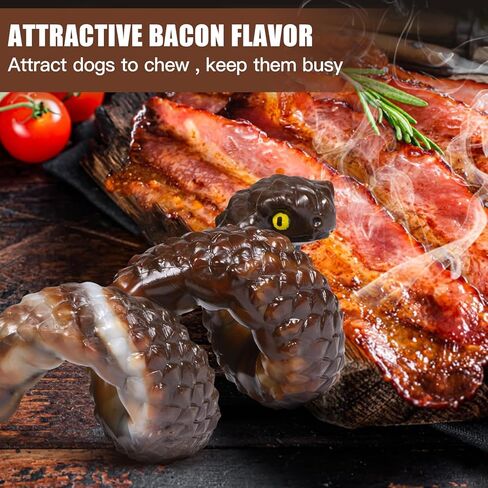 ألعاب مضغ الكلاب للمضغين العدوانيين: ألعاب الكلاب غير القابلة للتدمير للمضغين العدوانيين، ألعاب الكلاب القوية بنكهة لحم الخنزير المقدد للكلاب الكبيرة، عظمة كلب متينة لسلالة الكلاب الكبيرة/المتوسطة in Kuwait