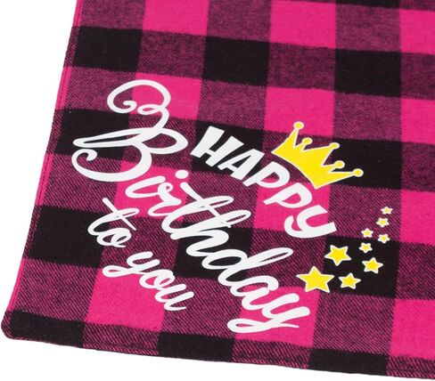 قبعة عيد ميلاد للكلاب، لوازم حفلات عيد ميلاد الكلاب للبنات، وشاح توتو وردي للكلاب والحيوانات الاليفة in Kuwait