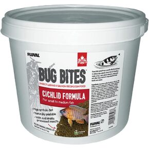 Fluval Bug Bites Cichlid Fish Food, Granules for Small to Medium Sized Fish, 3.74 lb., A6598 in Saudi Arabia