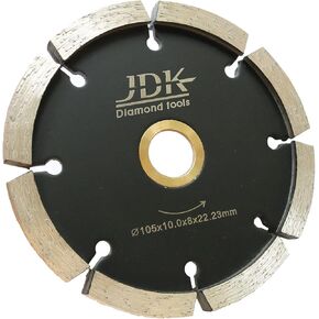 شفرات JDK مقاس 4 بوصات لمطاردة تشققات الألماس لإزالة مفاصل الملاط وإصلاح الجص وإعداد سطح البناء (4 بوصات × 0.390 بوصة) in Kuwait