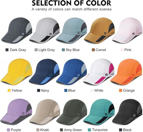 GADIEMKENSD Outdoor Running Hat Breathable Mesh in Kuwait