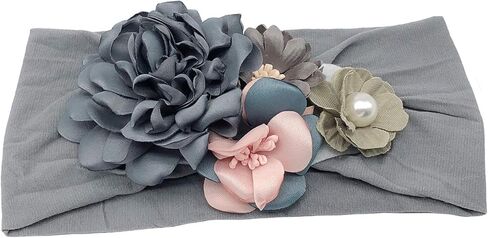 مجموعة صندوق هدايا من عصابات رأس وأقواس من النايلون للفتيات الصغيرات من إليسا ميراكل للأطفال حديثي الولادة in Kuwait