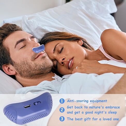 أجهزة مكافحة الشخير، محلول الشخير، مساعد صغير للنوم، دوامة مزدوجة، آمن ومريح، in Kuwait