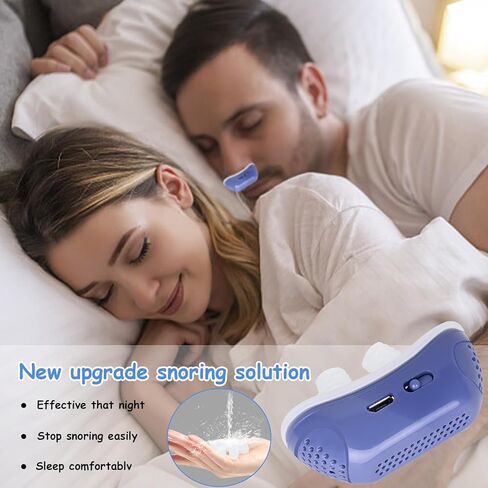 أجهزة مكافحة الشخير، محلول الشخير، مساعد صغير للنوم، دوامة مزدوجة، آمن ومريح، in Kuwait