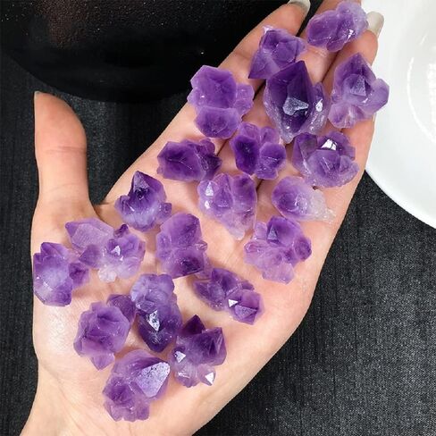 DUKIZA حجر الجمشت ، كريستال الجمشت ، بلورات الجمشت العلاجية الأحجار الخام جمشت الحجر الخام الكريستال الطبيعي in Kuwait