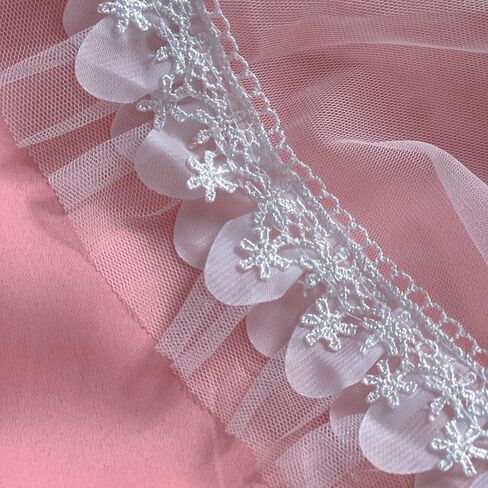 Bousilmia 2 Panels Stars Blackout Curtains with lace Bow tie for Girls Kids Baby Bedroom Hollow Out Double Layer Sparkle Star Cut Out Window Curtain Home Living Room Wall Decoration (Pink, 52" x 63") in Saudi Arabia