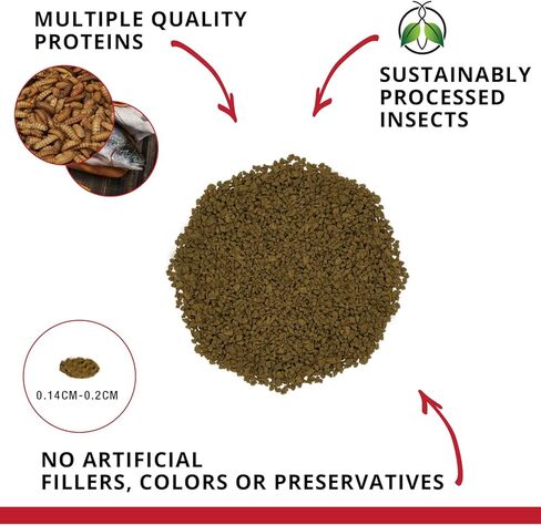 Fluval Bug Bites Cichlid Fish Food, Granules for Small to Medium Sized Fish, 3.74 lb., A6598 in Saudi Arabia