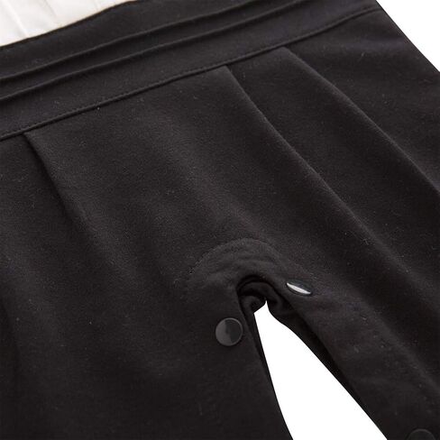 طفل رضيع السترة طويلة الأكمام رومبير شهم مع ربطة عنق الزي 2 قطعة مجموعات in Kuwait