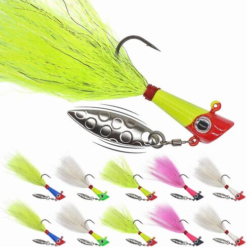 شاد سهام الصيد السحر رمي السهام رئيس تهزهز underspin بوكتيل الشعر الرقص رئيس لشاد الأمريكية باس Walleye Crappie Panfish 1/16oz 1/8oz 1/32oz 1/4oz 25 حزمة in Saudi Arabia