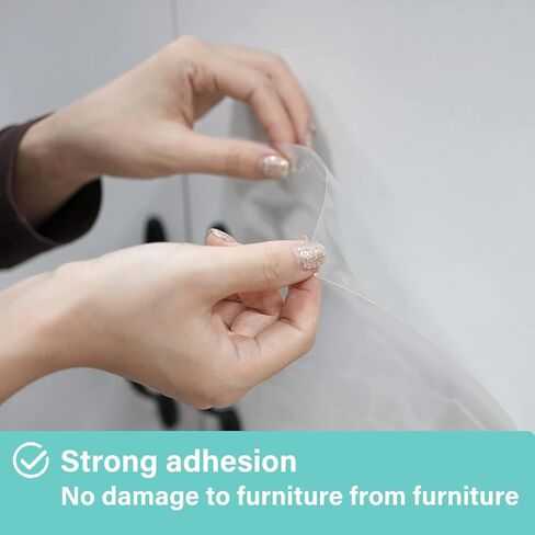 واقي أريكة القطط، 7.9 بوصة × 16.4 قدم، واقي أثاث سميك مضاد للخدش للقطط، واقي أريكة القطط شفاف 100%، واقي خدش القطط لجدار الباب in Kuwait