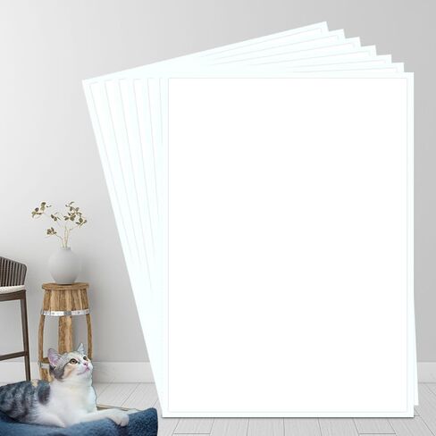 Couch Protector for Cats, 12-Pack Mix Size Anti Cat Scratch Furniture Protector, Cat Scratch Deterrent Tape, Heavy Duty Anti-Scratch Protectors for Leather Furniture, Sofa, Door, Bed in Kuwait