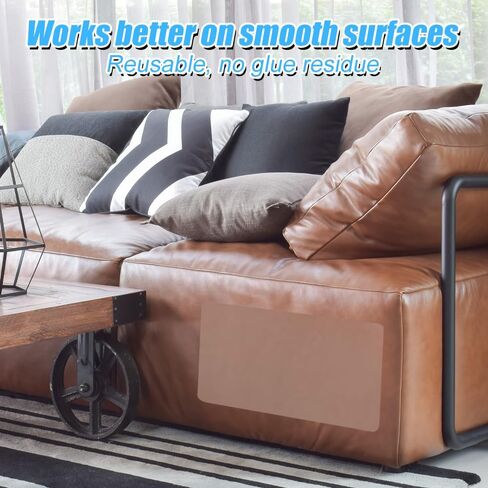 Couch Protector for Cats, 12-Pack Mix Size Anti Cat Scratch Furniture Protector, Cat Scratch Deterrent Tape, Heavy Duty Anti-Scratch Protectors for Leather Furniture, Sofa, Door, Bed in Kuwait