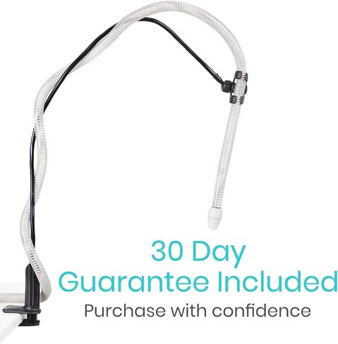 Vive CPAP Hose Holder for Bed - CPAP Hose Hanger with Clamp - CPAP Stand Tubing Holding Accessories Prevent Tube Leakage and Tangle - BiPAP, C-Pap Mask, Sleep Apnea Hose Lift Clamp Height Adjustable in Saudi Arabia