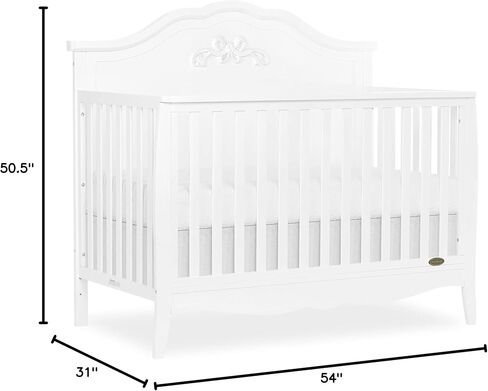 Sweetpea Baby Jasmine 4-in-1 Convertible Crib in Kuwait