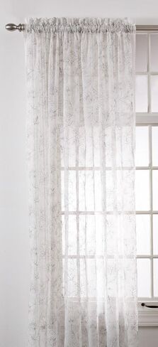 Stylemaster Renaissance Home Fashion Reese Embroidered Sheer Layered Scalloped in Kuwait